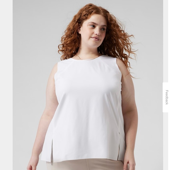 NWT Athleta Refined Tank Stripe 3X - Picture 7 of 11